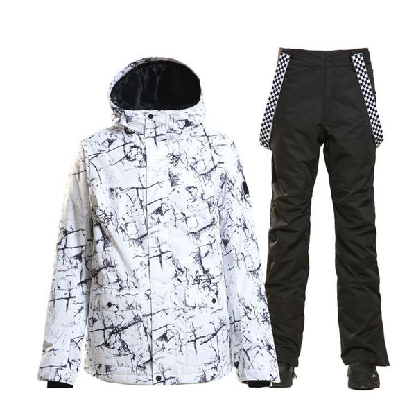 smn good men's snow suit outdoor sports wear snowboarding sets waterproof windproof breathable ski jacket and belt snow pant
smn good men's snow suit outdoor sports wear snowboarding sets waterproof windproof breathable ski jacket and belt snow pant