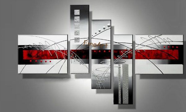 diacount красный черный белый абстрактное искусство 5 шт. wall art ручная роспись маслом картины современного абстрактного искусства холста
diacount красный черный белый абстрактное искусство 5 шт. wall art ручная роспись маслом картины современного абстрактного искусства холста