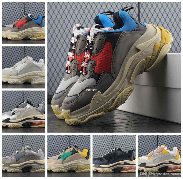 2018 ins fashion paris 17fw triple-s sneaker triple s casual luxury dad shoe for men women beige black sports running shoes trainers 36-45
2018 ins fashion paris 17fw triple-s sneaker triple s casual luxury dad shoe for men women beige black sports running shoes trainers 36-45