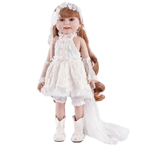 18 inch 45cm real girl doll reborn baby toys long hair princess bonecas best girls toys birthday gift
18 inch 45cm real girl doll reborn baby toys long hair princess bonecas best girls toys birthday gift