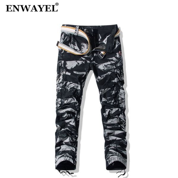 2018 summer autumn 100% coon casual cargo pants men trousers camouflage army work multiple pockets male 5502, Black
2018 summer autumn 100% coon casual cargo pants men trousers camouflage army work multiple pockets male 5502, Black