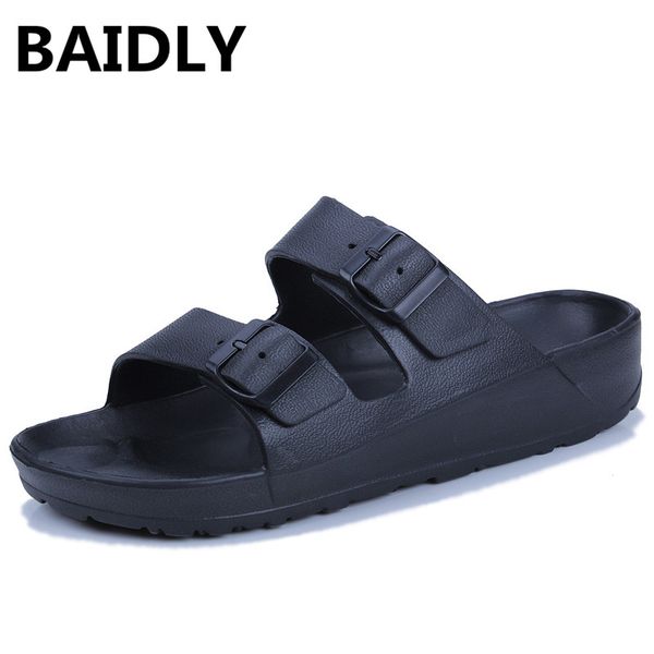 baidly men fashion sandals summer men's slippers shoes beach casual breathable home slippers men shoes flip-flops zapatos, Black 
baidly men fashion sandals summer men's slippers shoes beach casual breathable home slippers men shoes flip-flops zapatos, Black