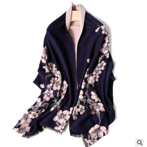 autumn and winter new shawl scarf for women thick warm imitation cashmere gift shawl dual purpose, Blue;gray
autumn and winter new shawl scarf for women thick warm imitation cashmere gift shawl dual purpose, Blue;gray