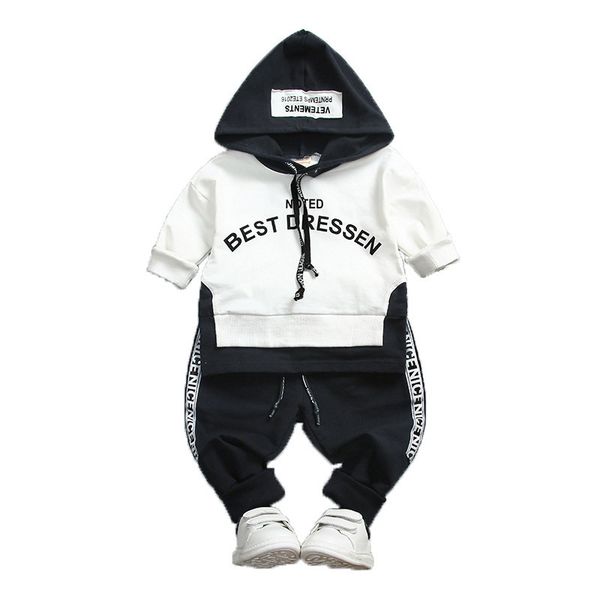 toddler cotton clothes sets baby girl boy sport hooded t-shirt sweatshirt pants 2pcs children kids casual suits, White
toddler cotton clothes sets baby girl boy sport hooded t-shirt sweatshirt pants 2pcs children kids casual suits, White