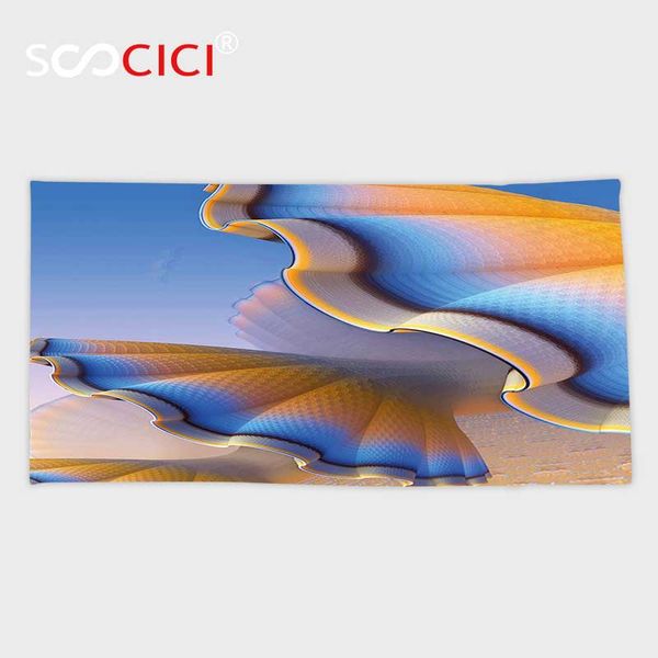 custom microfiber ultra soft bath/hand towel,3d fractal decor trippy fantastic gradient shell figures in digital sci fi design
custom microfiber ultra soft bath/hand towel,3d fractal decor trippy fantastic gradient shell figures in digital sci fi design