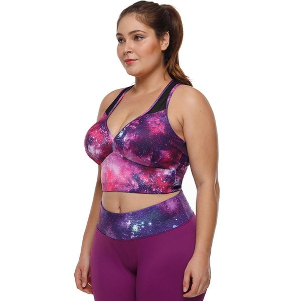 plus size high stretch breathable sports bra fitness women padded sport bra for running yoga gym seamless crop, White;black
plus size high stretch breathable sports bra fitness women padded sport bra for running yoga gym seamless crop, White;black