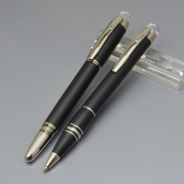 High Quality star-walker matte black Metal Ballpoint pen Roller ball pens business office stationery write gift pen with MB serial number
High Quality star-walker matte black Metal Ballpoint pen Roller ball pens business office stationery write gift pen with MB serial number