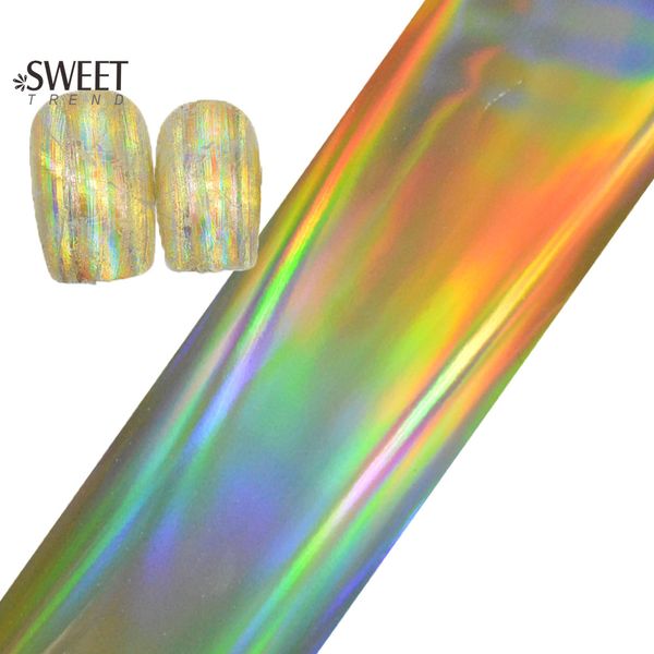 100cmx4cm laser gold nail foils glue adhesive nail art transfer foil sticker stylish decor glitter full wrap manicure lajy03, Black
100cmx4cm laser gold nail foils glue adhesive nail art transfer foil sticker stylish decor glitter full wrap manicure lajy03, Black