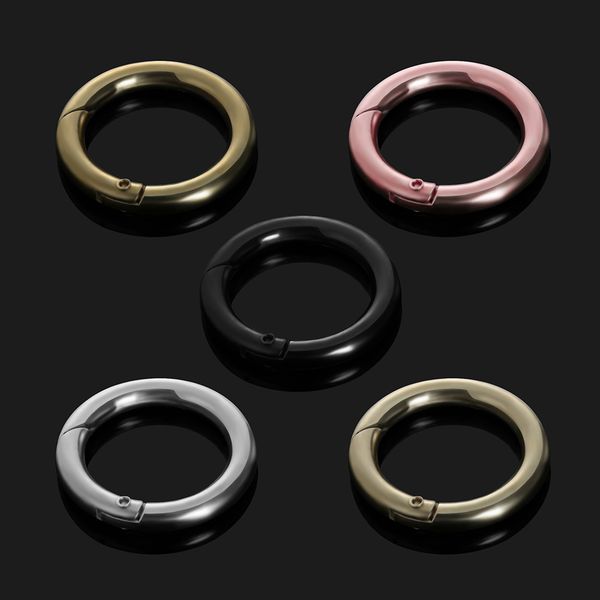 5 pcs silver circle round carabiner camping spring snap clip hook keychain camping climbing hiking outdoor 5 colors
5 pcs silver circle round carabiner camping spring snap clip hook keychain camping climbing hiking outdoor 5 colors