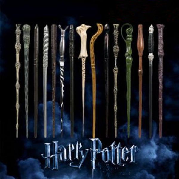 

41 styles harry potter wand magic props hogwarts harry potter series magic wand harry potter magical wand with gift box ca9102-1 100pcs