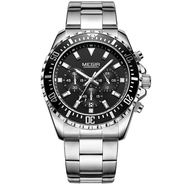 megir luxury watch men steel chronograph sport mens watches brand quartz wrist watch business reloj hombre relogio masculino, Slivery;brown
megir luxury watch men steel chronograph sport mens watches brand quartz wrist watch business reloj hombre relogio masculino, Slivery;brown