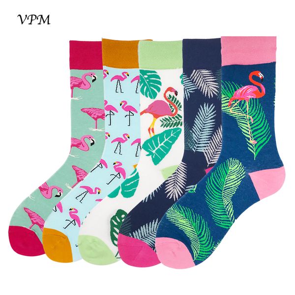 vpm colorful combed cotton mens socks funny happy flamingo leaf feather dress harajuku sock wedding gift box 5 pairs / lot, Black
vpm colorful combed cotton mens socks funny happy flamingo leaf feather dress harajuku sock wedding gift box 5 pairs / lot, Black