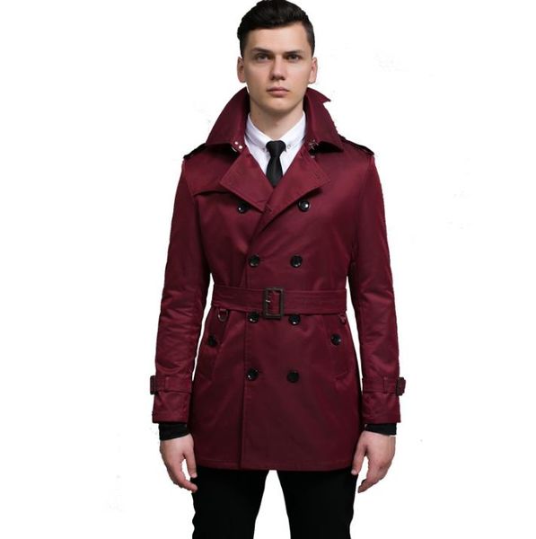 spring and autumn new designer slim trench coat men overcoat long sleeve mens clothing fashion outerwear casaco masculino, Tan;black
spring and autumn new designer slim trench coat men overcoat long sleeve mens clothing fashion outerwear casaco masculino, Tan;black