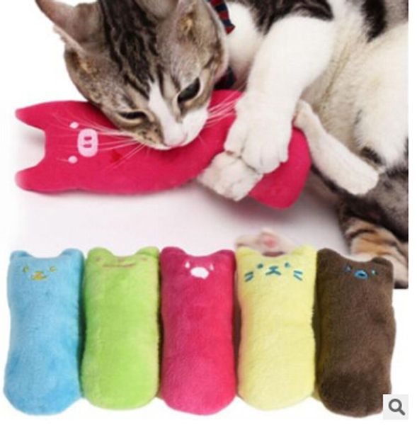 симпатичные catnip плюшевые игрушки популярные интерактивные пальца зубы шлифовальные cat игрушки красочные мягкие подушки cat игрушки спаль