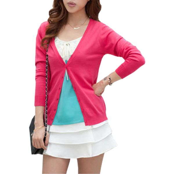 spring summer new sweater women wild slim v-neck sweaters female cardigan shawl jacket air conditioning shirt vestidos lxj047, White;black
spring summer new sweater women wild slim v-neck sweaters female cardigan shawl jacket air conditioning shirt vestidos lxj047, White;black