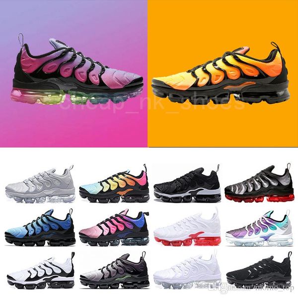 2019 New TN Plus Mens Running Shoes Sports 2019 Womens Sneakers Mens Trainers Men Sport Shoe Designer Shoes Tns shoe Size 36-46
2019 New TN Plus Mens Running Shoes Sports 2019 Womens Sneakers Mens Trainers Men Sport Shoe Designer Shoes Tns shoe Size 36-46
