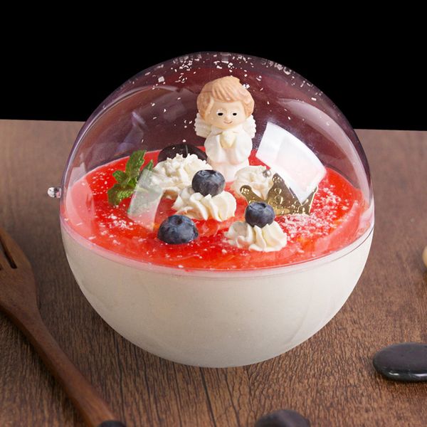 13*11cm simple clear round plastic mousse cup cupcake boxes ball dessert cake box christmas wedding party decoration ing
13*11cm simple clear round plastic mousse cup cupcake boxes ball dessert cake box christmas wedding party decoration ing