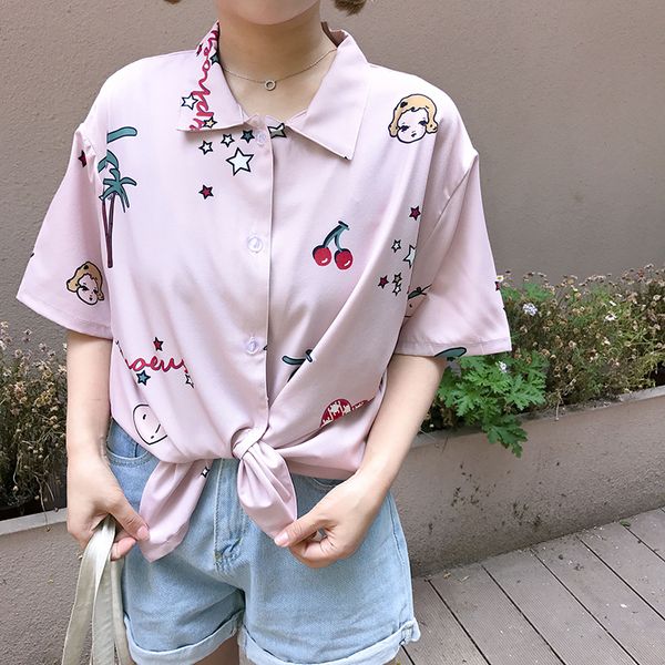 women's shirts kawaii ladies vintage sweet japan retro digital cherry print shirt female korean punk harajuku clothing for women, White
women's shirts kawaii ladies vintage sweet japan retro digital cherry print shirt female korean punk harajuku clothing for women, White