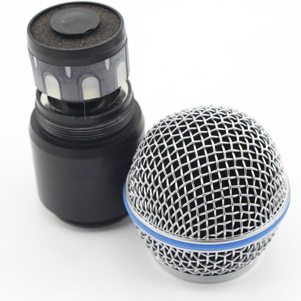 microphone grille with capsule replacement ball head mesh for slx pgx wireless system beta58 handheld transmitter
microphone grille with capsule replacement ball head mesh for slx pgx wireless system beta58 handheld transmitter
