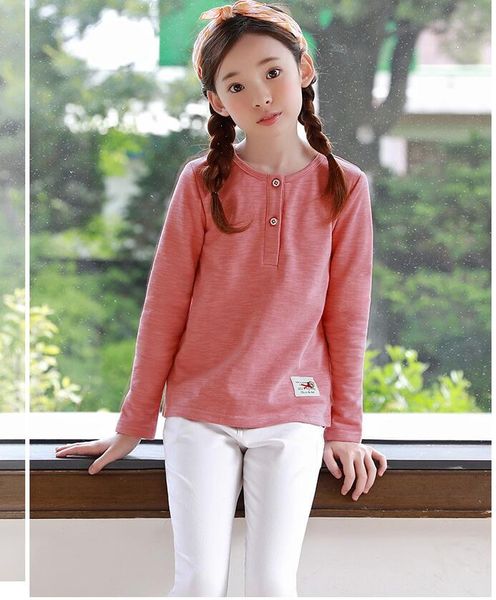 girl long sleeve cotton t-shirt baby solid color spring autumn kids leisure clothing clothes dm 020, Blue
girl long sleeve cotton t-shirt baby solid color spring autumn kids leisure clothing clothes dm 020, Blue
