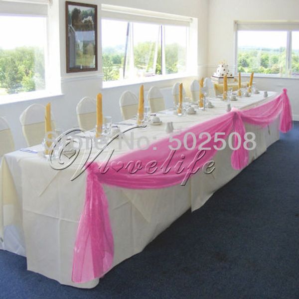wholesale-5m*1.35m fuchsia table swags sheer organza fabric wedding party bow decorations diy
wholesale-5m*1.35m fuchsia table swags sheer organza fabric wedding party bow decorations diy