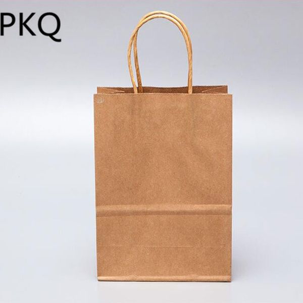 kraft paper gift bag with handle 21x11x27cm wedding birthday party gift package bags / christmas new year bag
kraft paper gift bag with handle 21x11x27cm wedding birthday party gift package bags / christmas new year bag