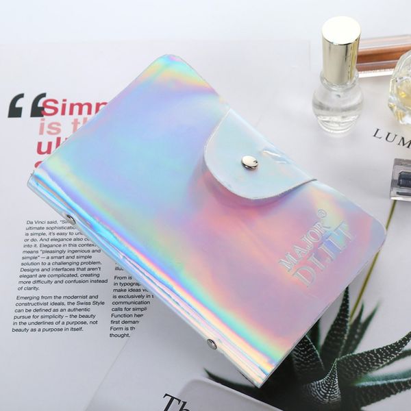 fashion nail art nail stamping plate holder case holographic square rectangular 16 slots card art plate organizer #278895, White
fashion nail art nail stamping plate holder case holographic square rectangular 16 slots card art plate organizer #278895, White