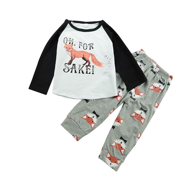 newborn baby boys girls outfits animals fox +pants leggings children clothing toddler long sleeve boutique kid clothes 0-2y, White
newborn baby boys girls outfits animals fox +pants leggings children clothing toddler long sleeve boutique kid clothes 0-2y, White