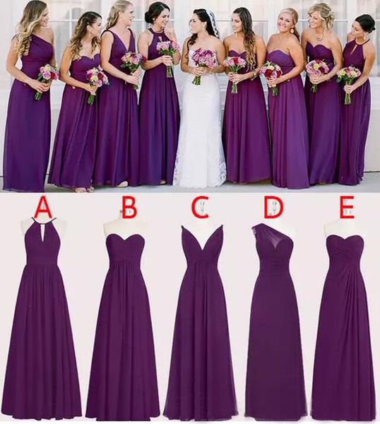 spring 2020 chiffon purple bridesmaid dresses optional mix and match styles a line long wedding maid of honor dresses custom made en1241, White;pink
spring 2020 chiffon purple bridesmaid dresses optional mix and match styles a line long wedding maid of honor dresses custom made en1241, White;pink