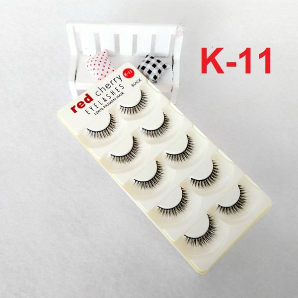 red cherry 5 pairs false eyelashes 18 styles black cross messy natural long thick fake eye lash makeup
red cherry 5 pairs false eyelashes 18 styles black cross messy natural long thick fake eye lash makeup
