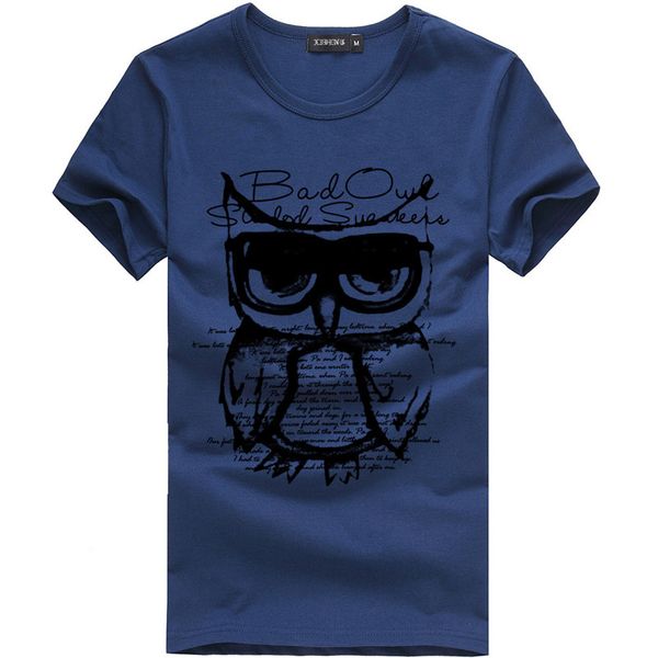 summer cotton t-shirts men's big size owl printed t shirts short sleeve slim fit fashion & tees 2018 male clothing xxxl dh095, White;black
summer cotton t-shirts men's big size owl printed t shirts short sleeve slim fit fashion & tees 2018 male clothing xxxl dh095, White;black