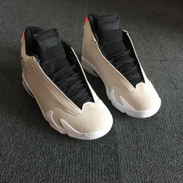 men 14 xiv desert sand shoes desert sand white black 14s sneaker