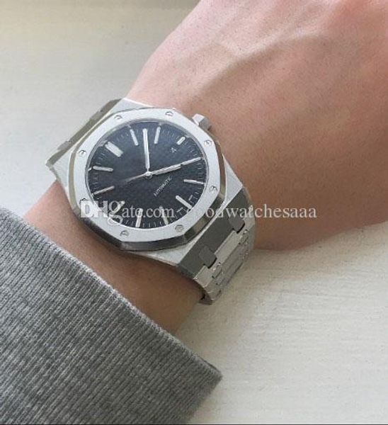 factory supplier luxury 15400 black dial 41mm stainless steel automatic mens watches ing, Slivery;brown
factory supplier luxury 15400 black dial 41mm stainless steel automatic mens watches ing, Slivery;brown