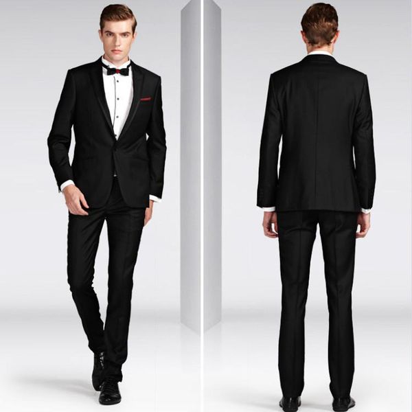 2018 men suits black custom made business wedding suits bridegroom groom slim fit formal tuxedos 2piece evening dress blazer prom man, Black;gray
2018 men suits black custom made business wedding suits bridegroom groom slim fit formal tuxedos 2piece evening dress blazer prom man, Black;gray