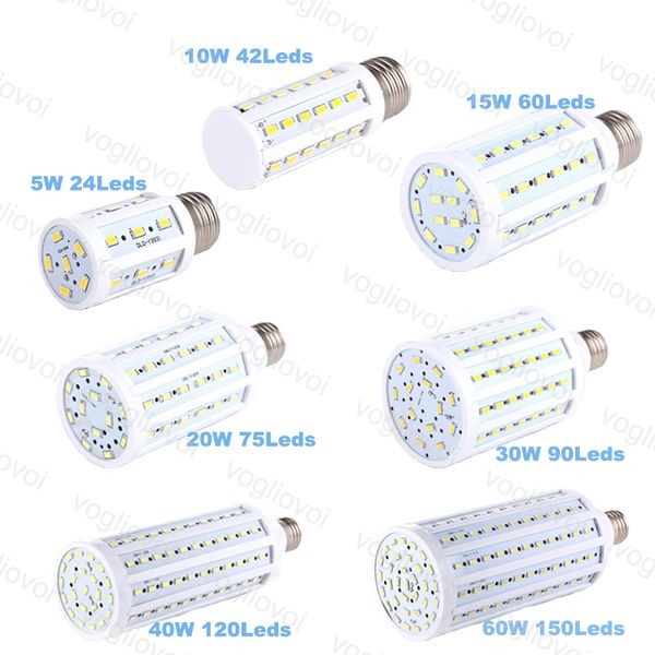 led corn light e27 smd 5730 corn bulbs 110v 220v 5w 10w 15w 20w 30w 40w 60w led bulb 360 degree lighting dhl
led corn light e27 smd 5730 corn bulbs 110v 220v 5w 10w 15w 20w 30w 40w 60w led bulb 360 degree lighting dhl