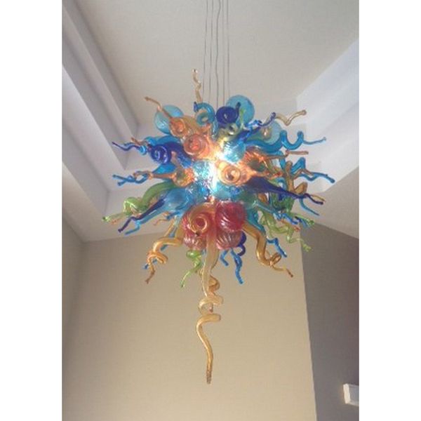 customized color glass hanging led chandelier foyer decor hand blown glass pendant lamps chihuly style modern art glass chandelier
customized color glass hanging led chandelier foyer decor hand blown glass pendant lamps chihuly style modern art glass chandelier