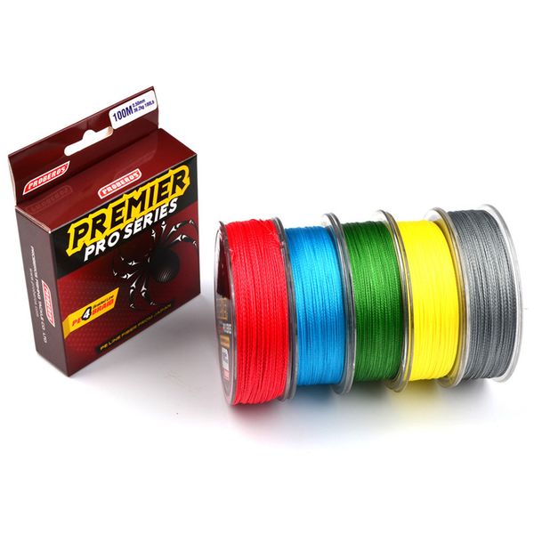 premier pro series 4 strand spectra braided wire ocean fishing lines 100m pe fiber braid line from japan 20lb~100lb message colors
premier pro series 4 strand spectra braided wire ocean fishing lines 100m pe fiber braid line from japan 20lb~100lb message colors