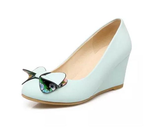 send new style slope heel low help four seasons women's shoes, Black 
send new style slope heel low help four seasons women's shoes, Black