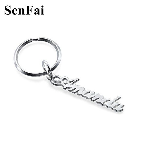 senfai custom name keychains personalized initial key chain with name engraved letter for women men jewelry bag charm, Silver
senfai custom name keychains personalized initial key chain with name engraved letter for women men jewelry bag charm, Silver