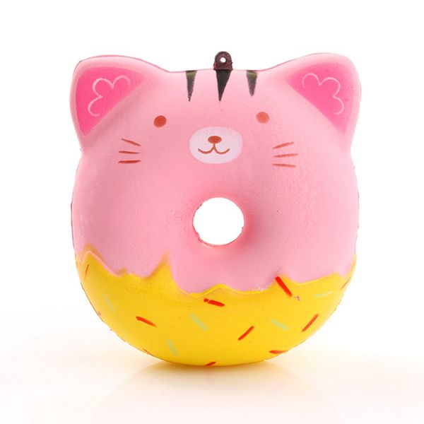 10cm pink cat kitty donut phone strap charm squishy toy slow rising soft squeeze kids toys anti stress
10cm pink cat kitty donut phone strap charm squishy toy slow rising soft squeeze kids toys anti stress
