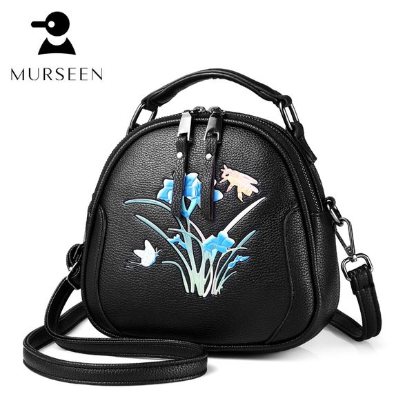 2018 women leather shoulder bags fashion embroidery flowers messenger crossbody bag female mini small floral handbags black b28
2018 women leather shoulder bags fashion embroidery flowers messenger crossbody bag female mini small floral handbags black b28