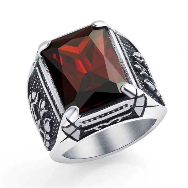 obsede vintage cz stone men's rings punk style 316l stainless steel ring for men jewelry men's ring with crystal, Golden;silver
obsede vintage cz stone men's rings punk style 316l stainless steel ring for men jewelry men's ring with crystal, Golden;silver