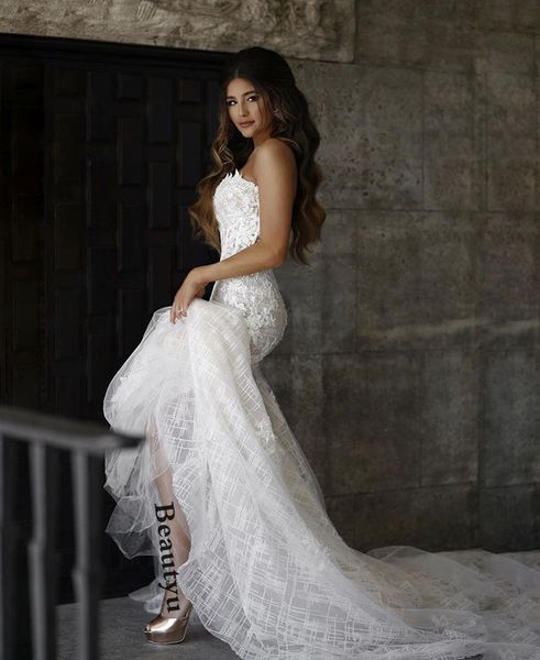 Vintage lace 2018 mermaid wedding dre e plu ize cor et 3d floral applique african arabic white country beach bridal gown
Vintage lace 2018 mermaid wedding dre e plu ize cor et 3d floral applique african arabic white country beach bridal gown