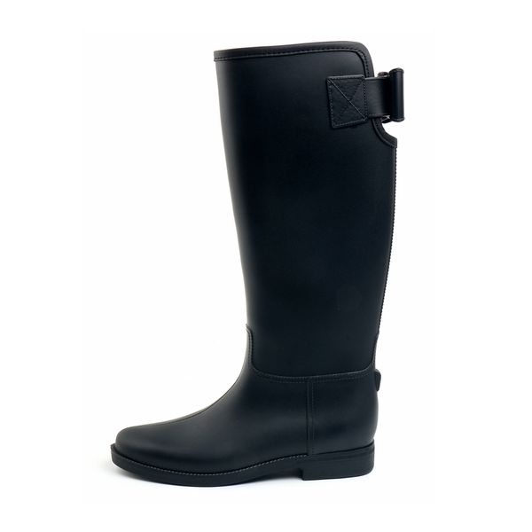 ladies tall rain boots fashion style comfortable non-slip outsole women riding boots, Black;red
ladies tall rain boots fashion style comfortable non-slip outsole women riding boots, Black;red