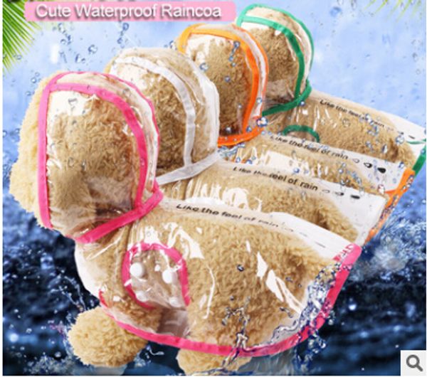 fashion pet dog transparent raincoat small dog waterproof hooded rainwear spring summer clear puppy dog rain coat
fashion pet dog transparent raincoat small dog waterproof hooded rainwear spring summer clear puppy dog rain coat