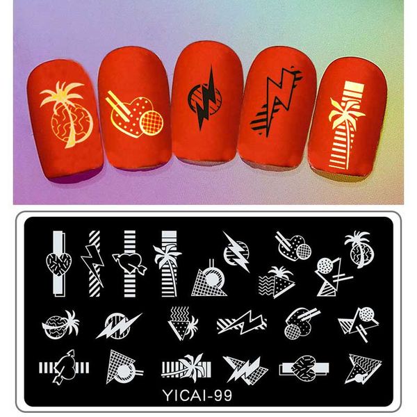 nail stamping template cartoon fruit stamp 1pc rectangle nail 12.5*6.5cm stamping plate patterns optional, White
nail stamping template cartoon fruit stamp 1pc rectangle nail 12.5*6.5cm stamping plate patterns optional, White