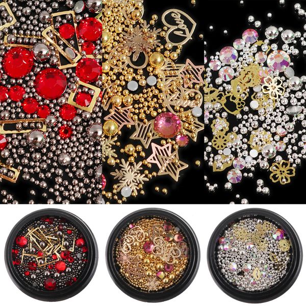 3 type nail art metal caviar beads rivet stud hollow frame flat back ab rhinestones crystal 3d charm gem decorations accessories, Silver;gold
3 type nail art metal caviar beads rivet stud hollow frame flat back ab rhinestones crystal 3d charm gem decorations accessories, Silver;gold