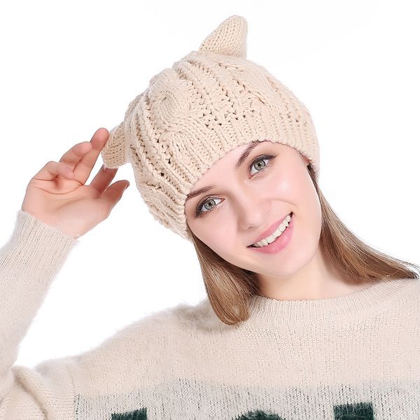 2018 new autumn and winter new pattern manual wool blanketry literature lovely cat ears beret originality manual painter hat, Blue;gray
2018 new autumn and winter new pattern manual wool blanketry literature lovely cat ears beret originality manual painter hat, Blue;gray