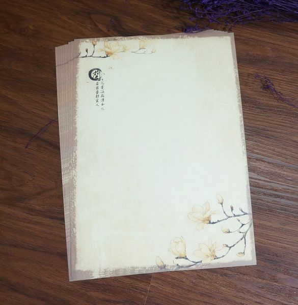 hipping ancient rhyme chinese wind retro letter paper magnolia printing letter paper envelope set
hipping ancient rhyme chinese wind retro letter paper magnolia printing letter paper envelope set