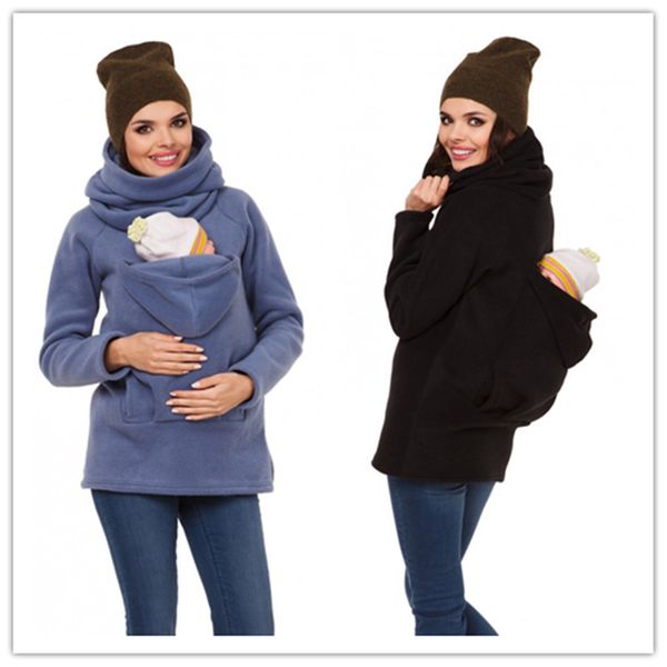 maggie's walker maternity clothings parenting baby kangaroo hoodies coat pregnant woman baby carrier sweatshirts winter, White
maggie's walker maternity clothings parenting baby kangaroo hoodies coat pregnant woman baby carrier sweatshirts winter, White